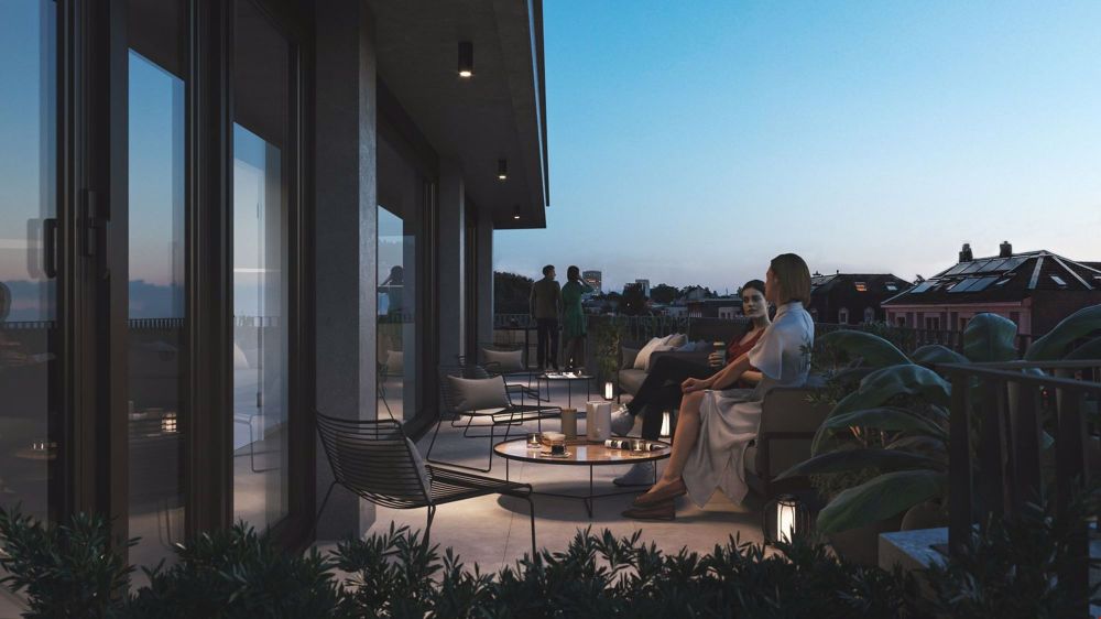 Visualisierung Terrasse Penthouse