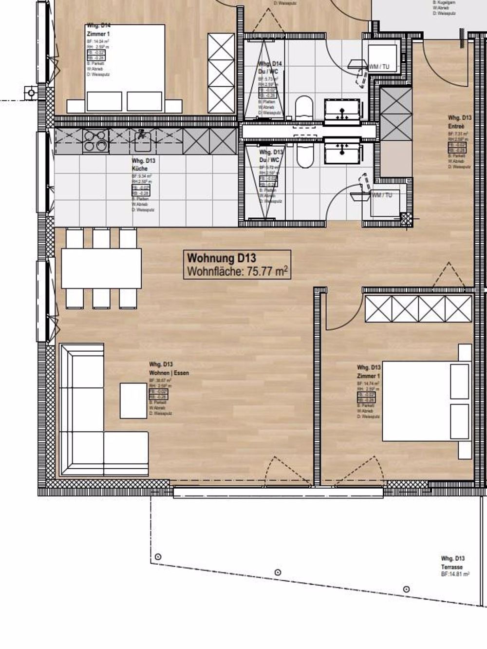 Wohnung D13 EG